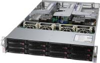 Сервер Supermicro Super Server 2U 620U-TNR 2x6326/32x64Gb/8xPM1653 960GB SAS/1xA5000/AOC-S3108L-H8IR/2x10GbE SFP+/2x2000W