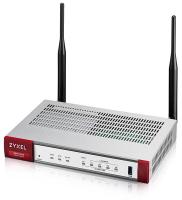 Межсетевой экран Межсетевой экран и Wi-Fi контроллер Zyxel USG FLEX 100AX, 1xWAN GE, 4xLAN/DMZ GE, Wi-Fi 6 (AX1800), 1xUSB3.0, AP Controller (8/24), NebulaFlex **