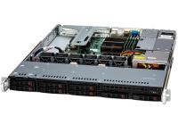 Серверная платформа Supermicro SuperServer 1U 111R-M noCPU(1) E-2400 series/ noDIMM(4)/  8x2,5"/ 2x600W/ SFT-DCMS-Single/ 1st config