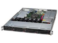 Сервер Supermicro SuperServer 1U 511E-WR/ 1x5418N/ 1x64Gb/ 1xSSD 960Gb/ 2x1Gb/ SFT-DCMS-SINGLE/ 1st config